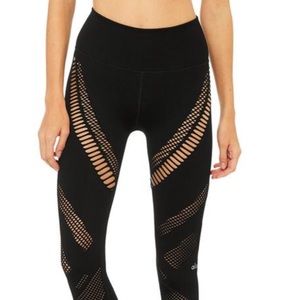 Alo yoga seamless radiance legging black small